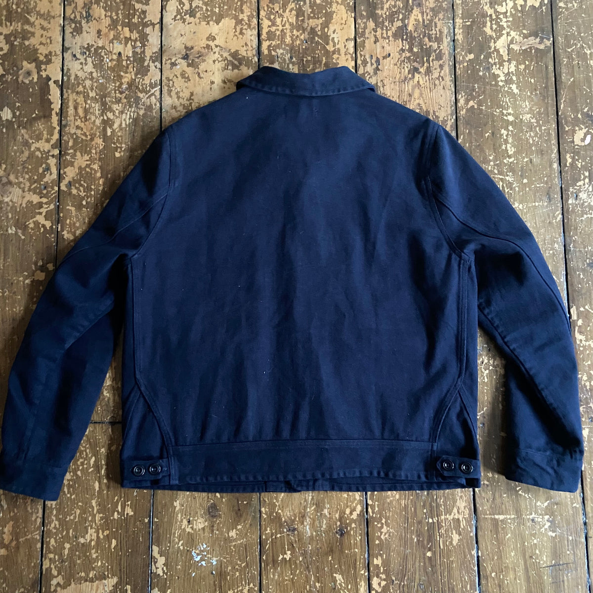 Overstrand cotton drill Cossack jacket