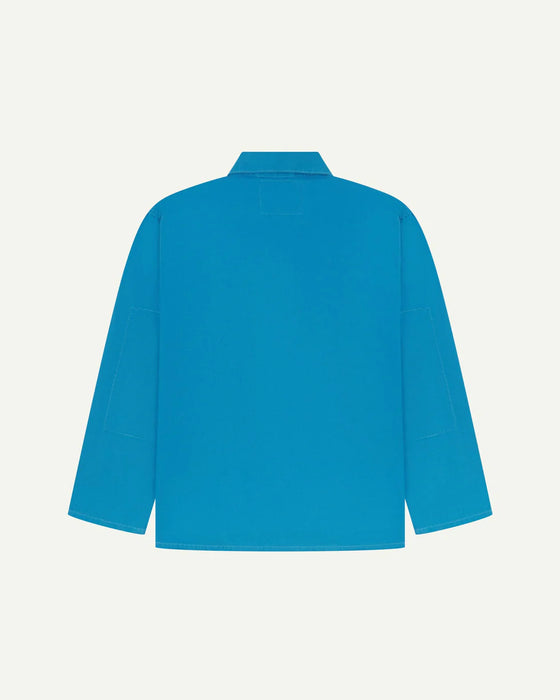 Buttoned overshirt - bright blue