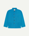 Buttoned overshirt - bright blue