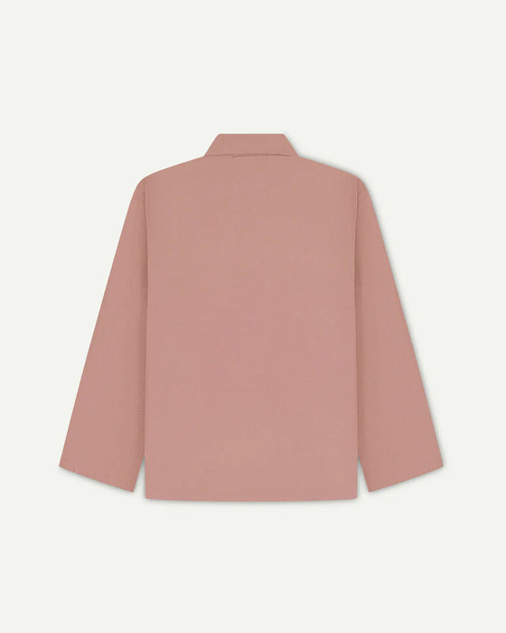 Buttoned overshirt - dusty pink