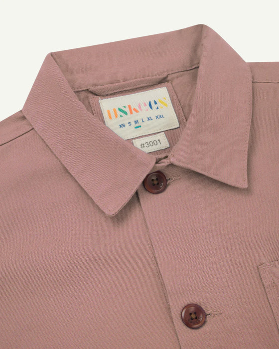 Buttoned overshirt - dusty pink