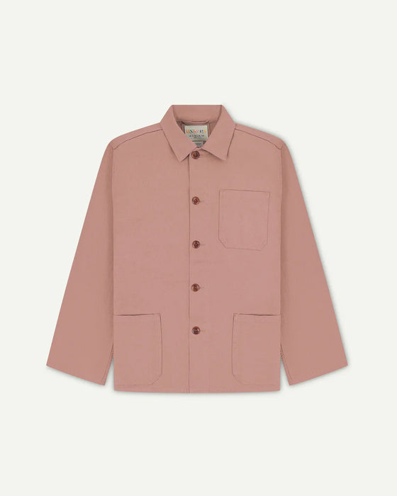 Buttoned overshirt - dusty pink