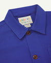 Buttoned overshirt - ultra blue