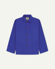  Buttoned overshirt - ultra blue