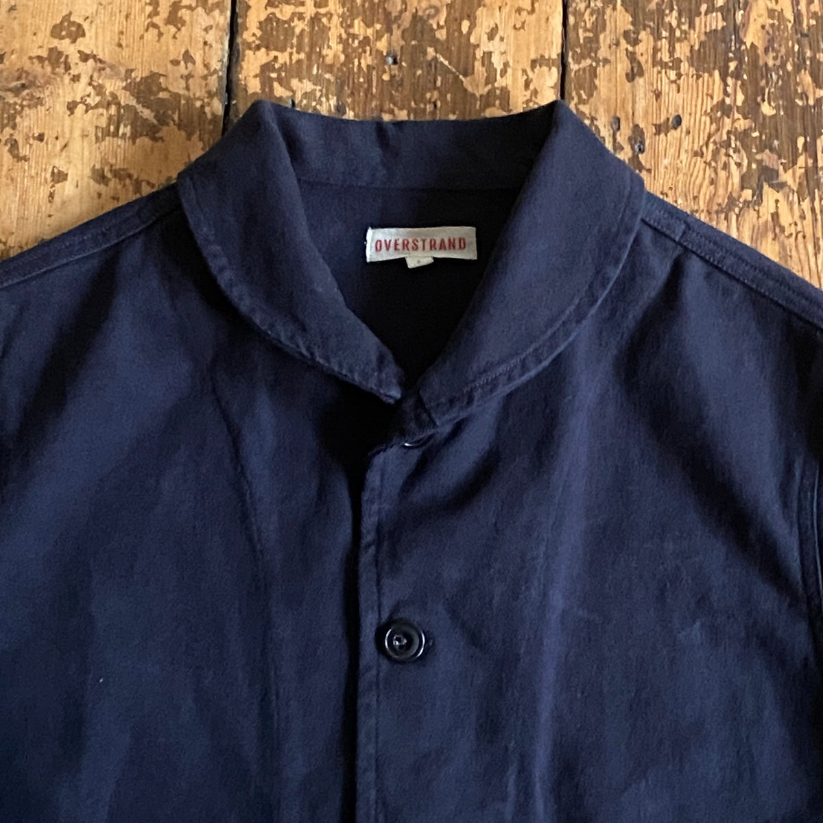 Overstrand cotton drill Cossack jacket