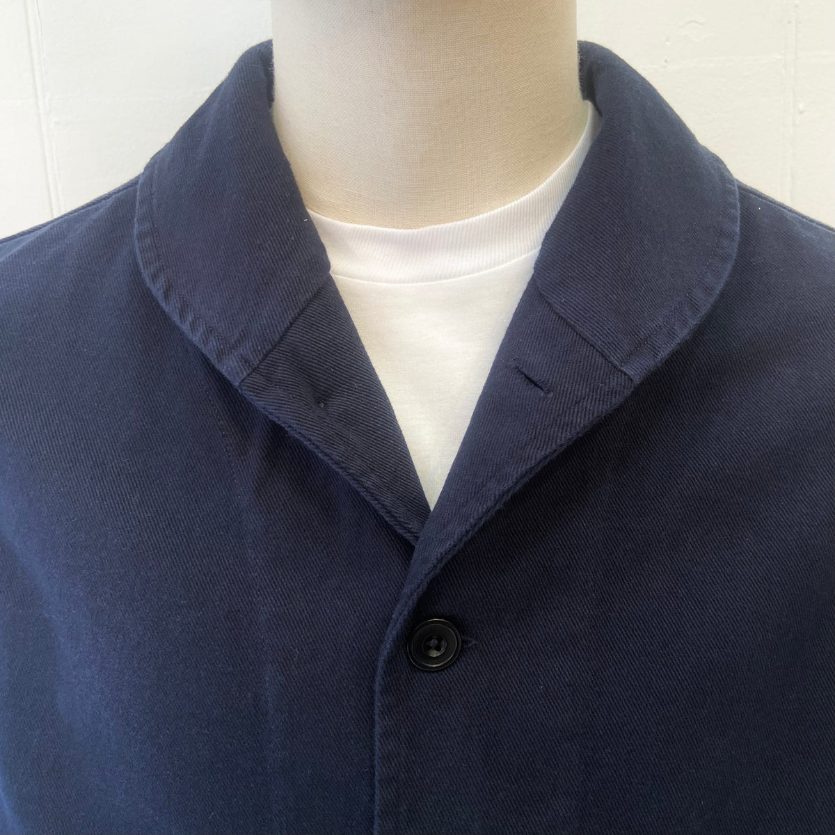 Overstrand cotton drill Cossack jacket