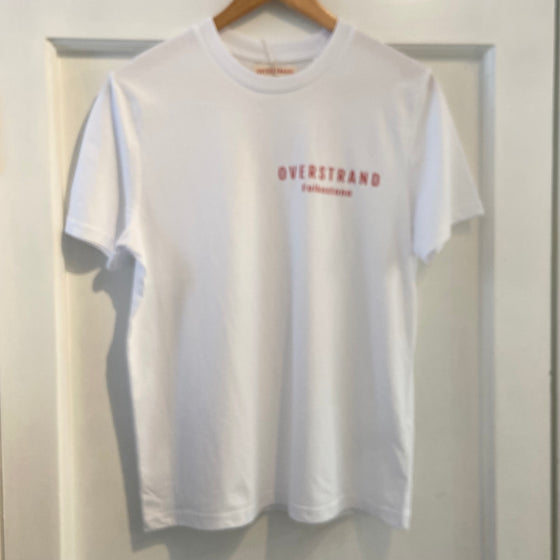 Overstrand classic unisex organic white tee