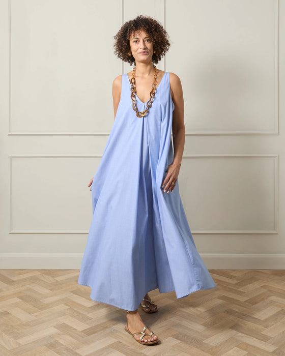 Chalk Reese dress - blue stripe