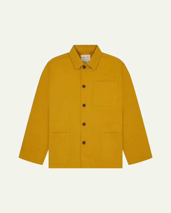 Buttoned overshirt - yellow