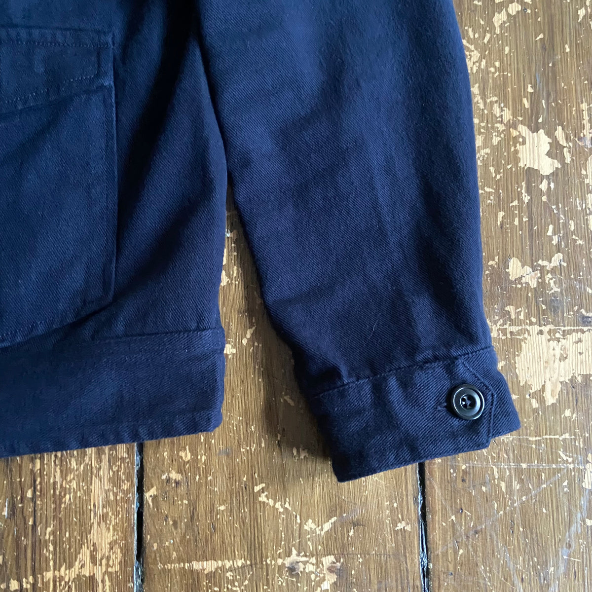 Overstrand cotton drill Cossack jacket