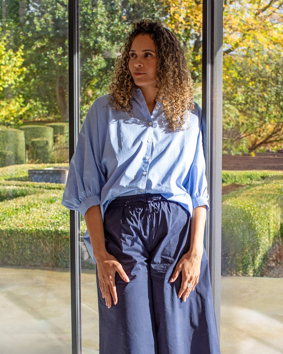 Poppy shirt - blue