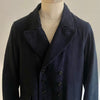 Overstrand double breasted cotton drill workwear jacket