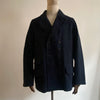 Overstrand double breasted cotton drill workwear jacket