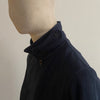 Overstrand double breasted cotton drill workwear jacket