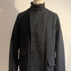 Overstrand double breasted cotton drill workwear jacket