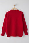 Le Tricoteur Rocquaine Guernsey sweater - red