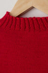 Le Tricoteur Rocquaine Guernsey sweater - red